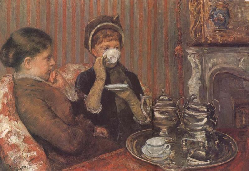 Afternoon tea, Mary Cassatt